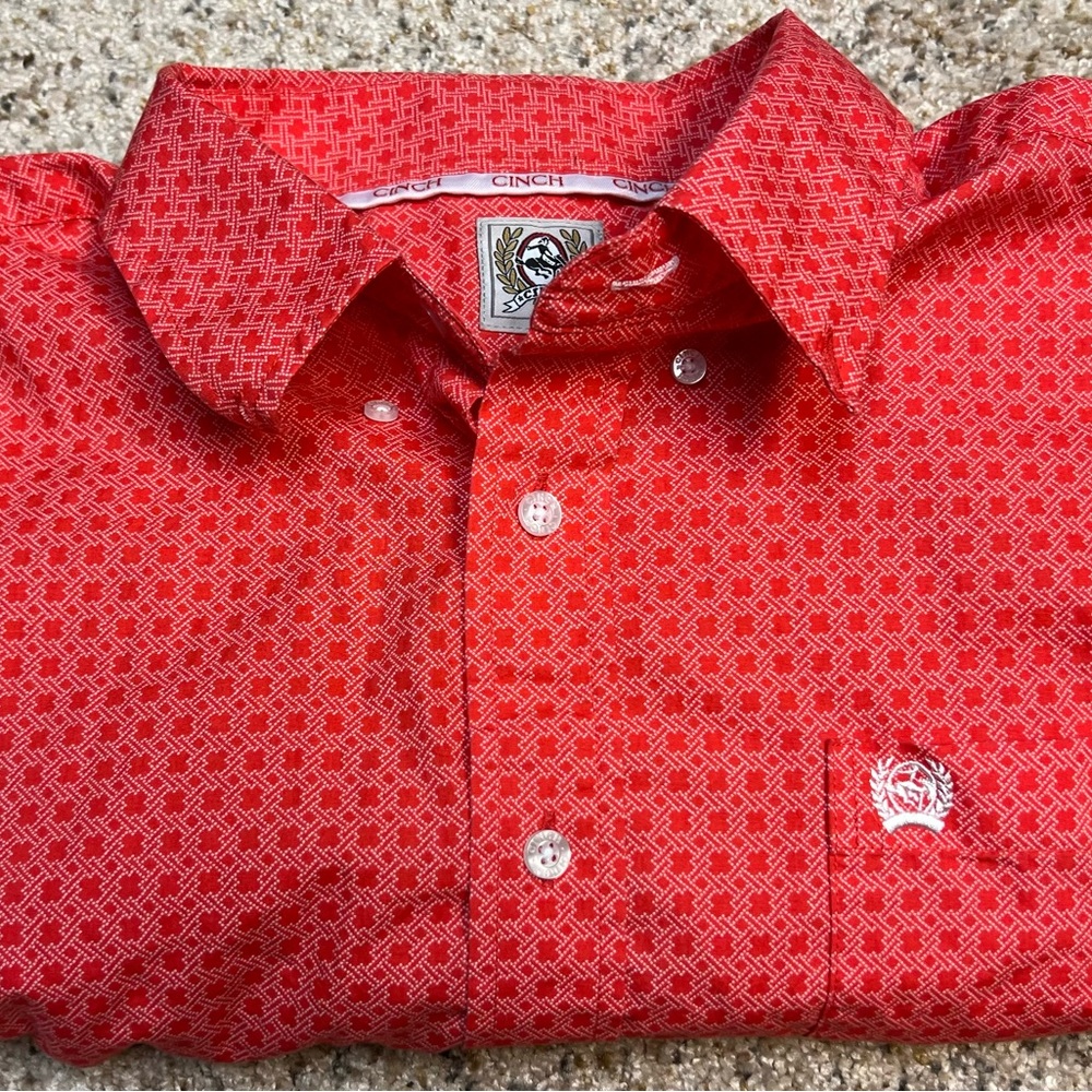 Cinch men’s long sleeve shirt